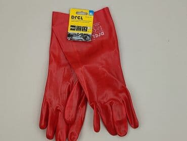 Other garden items: Nowe, czerwone rękawice ochronne marki DRCL w rozmiarze XL. Wykonane z