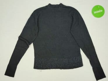 sweter z bufiastymi rękawami: Sweter damski, rozmiar S — 3