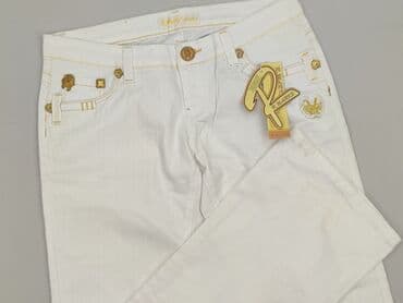 białe spodnie hello kitty: Jeansy damskie, rozmiar XL — 2