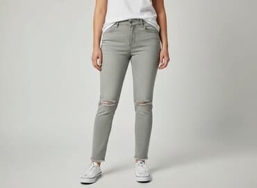 majtki z dziurami: Jeansy damskie, rozmiar XL — 7