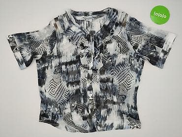 asymetryczne bluzki: Bluzka damska, rozmiar 4XL — 2