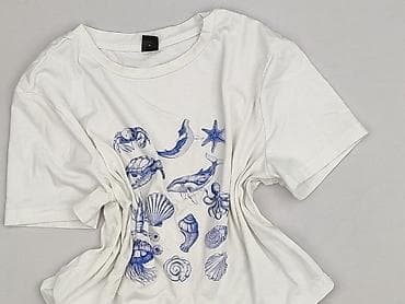 koszulka loewe: Shein, T-shirt damski, rozmiar L — 1