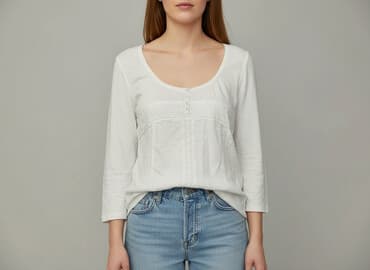 biale bluzki z gipiurą: White Stuff, Bluzka damska, rozmiar L — 6