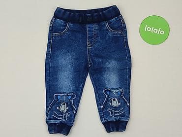 koszule next: Spodnie jeansowe, So cute, 9-12 miesięcy, stan - Idealny — 2