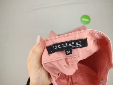 top ideal: Top Secret, Material trousers for women, size S — 4