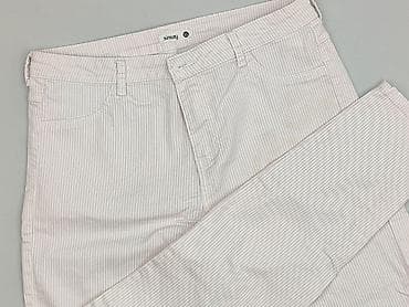 Material trousers for women, size XL