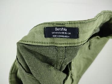 br: Bershka, Spodnie materiałowe damskie, rozmiar L — 4