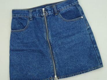krótkie jeansowe spódniczka: Spódnica damska, rozmiar M — 1