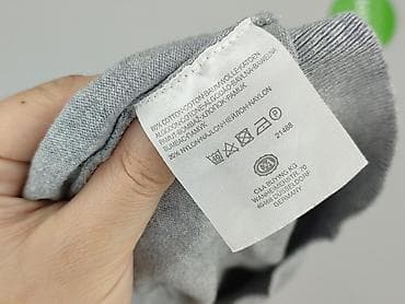 sweter oversize z golfem: Yessica, Kamizelka damska, rozmiar L — 5