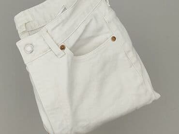 dżinsy białe: H&M, Jeans for women, size S — 9