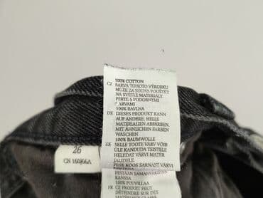 dżinsy z wysokim stanem czarne: Jeansy damskie, XS — 5