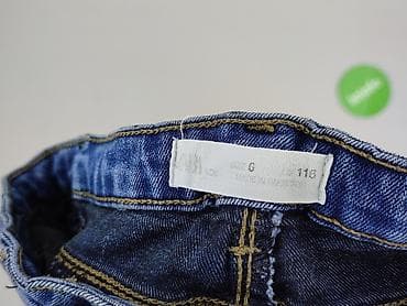 obcisłe mini spódniczki: Spodnie jeansowe, 5-6 lat, 110/116, stan - Bardzo dobry — 4