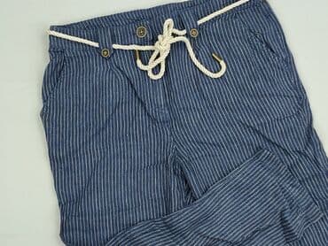 Women: Material trousers for women, size XL (EU 42) — 1