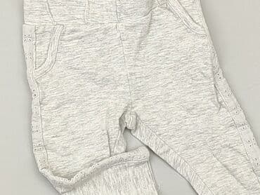 czarne spodnie woskowane: Leggings, Pepco, 6-9 months, condition - Very good — 1