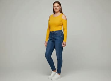 koszulki z długim rękawem damskie sisley: Wybierz, T-shirt damski, rozmiar XL — 6