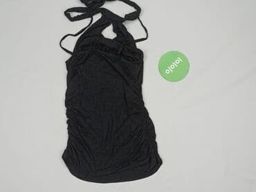 czarne bluzki z chokerem: Bluzka damska, S — 3