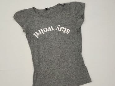obcisłe koszulki: Sinsay, T-shirt damski, rozmiar XS — 1
