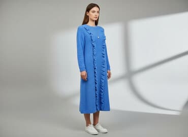 koszula damska z tetry: Sukienka damska, rozmiar S — 1