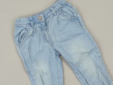 drewniaki dla dzieci: Spodnie jeansowe, Coccodrillo, 9-12 miesięcy, stan - Bardzo dobry — 1
