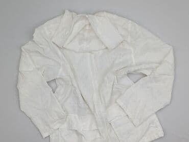biała kurtka zimowa 4f: Parka damska, rozmiar L — 2
