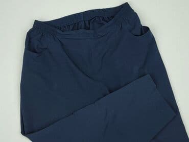 spodnie dla 60 latki: Spodnie materiałowe damskie, rozmiar 3XL — 1