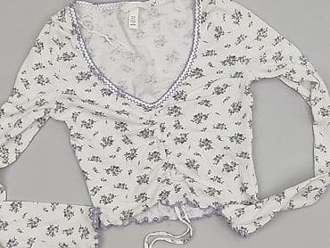 biala bluzka hm: H&M, Bluzka damska, rozmiar XS — 1