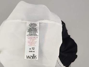 czarne bluzki plus size: Wallis, Bluzka damska, rozmiar L — 7