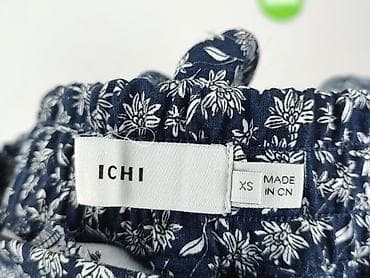 czarne cargo pull and bear: Ichi, Spodnie materiałowe damskie, rozmiar XS — 4