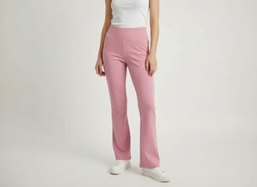 szerokie spodnie hello kitty: Spodnie materiałowe damskie, rozmiar XS — 6