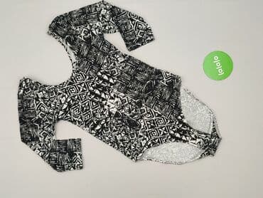 białe body na długi rękaw: Body damskie, rozmiar S — 2