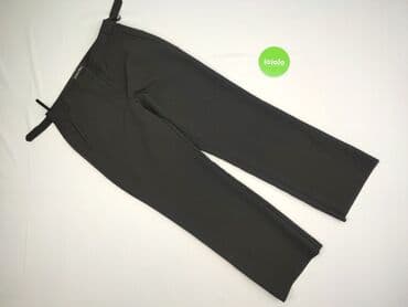 Women's Clothing: Peacocks, Material trousers for women, size M (EU 38) — 2