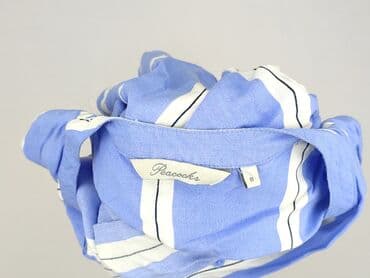 bluzki z wiązaniem pod szyją z wiskozy: Peacocks, Bluzka damska, rozmiar S — 4