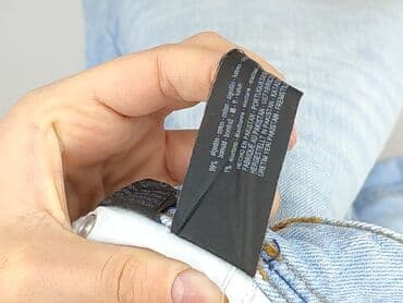 złote sandały na obcasie zara: Zara, Szorty dla mężczyzn, rozmiar M — 6