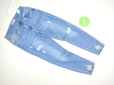 jeansy plus size wysoki stan: Jeansy damskie, L — 2