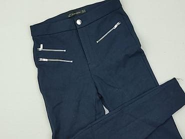 pull bear klapki: Zara, Spodnie materiałowe damskie, rozmiar M — 1