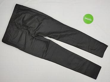 czarne bluzki: H&M, Legginsy Eleganckie damskie, rozmiar L — 3