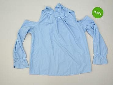 asymetryczny dekolt: Bluzka damska, rozmiar L — 2