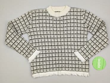 bialy sweter: Sweter damski, rozmiar One size — 4