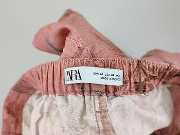 lenar jeans: Zara, Spodnie materiałowe damskie, rozmiar L — 4