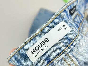 dżins tekst: House of Denim, Jeansy damskie, rozmiar XS — 4
