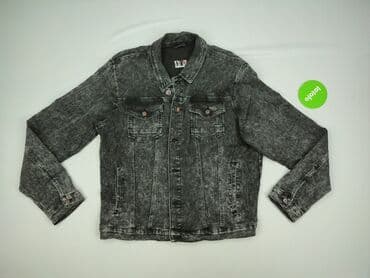 bugjo jeans kurtka: Denim jacket for men, size 4XL — 2