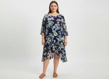 sukienki na wesele 56: Sukienka damska, rozmiar 6XL — 7