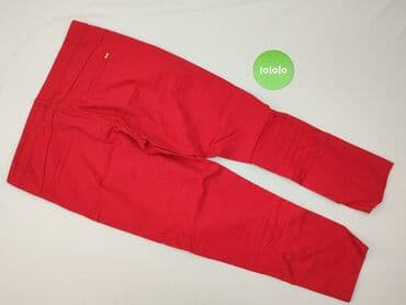 sukienka w krate czerwona: M.Sara, Spodnie materiałowe damskie, XS — 3