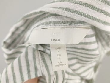 lidl koszule lniane: H&M, Koszula damska, L — 4