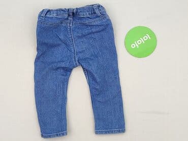 spodnice plisowane zara: Spodnie jeansowe, H&M, 9-12 miesięcy, stan - Idealny — 3