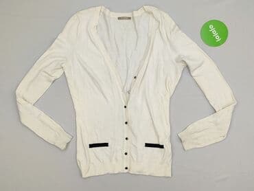 sweter w paski z serduszkiem: Orsay, Kardigan damski, M — 2