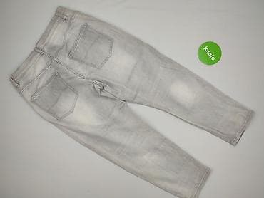dżins tekst: Jeansy damskie, rozmiar M — 3
