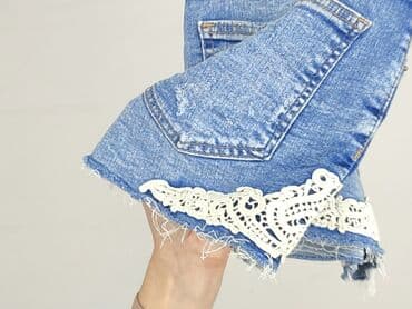 woskowane legginsy z wysokim stanem zara: Shorts for women, size S (EU 36) — 4