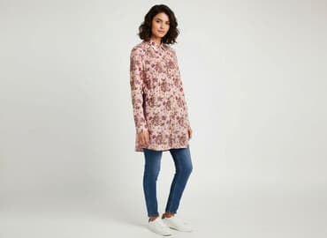 bonprix tuniki wizytowe: Cortefiel, Tunika damska, rozmiar S — 6