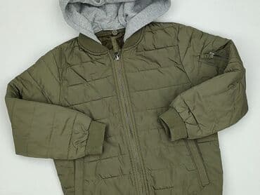 woskowane spodnie beżowe: Transitional jacket, 5-6 years, 110-116 cm, condition - Very good — 1